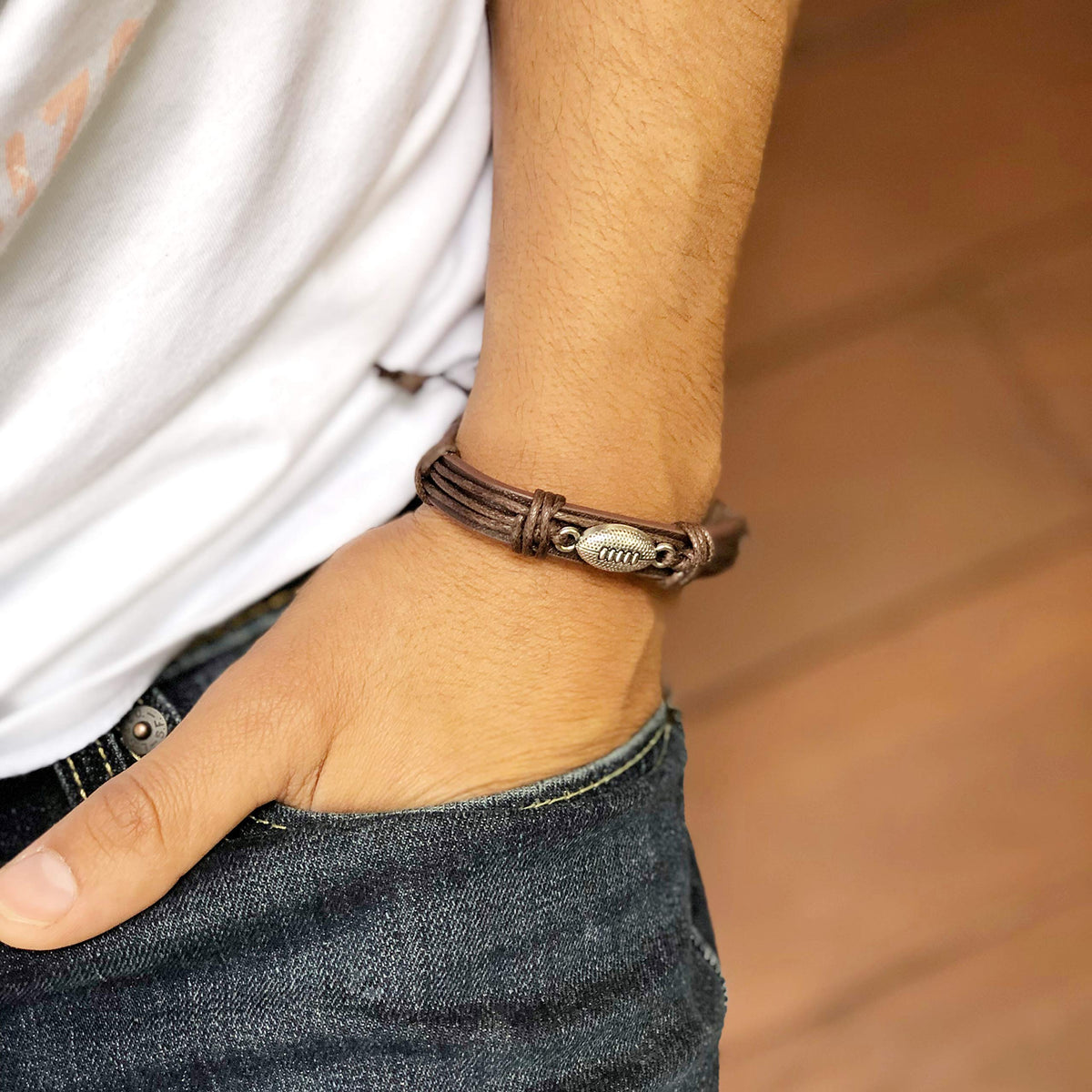 TTF Leather Wrap Bracelet – Tim Tebow Foundation